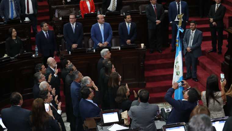 EL CONGRESO DE LA REPÚBLICA DE GUATEMALA ELIGE Y JURAMENTA A LOS MAGISTRADOS DE LA CORTE SUPREMA DE JUSTICIA